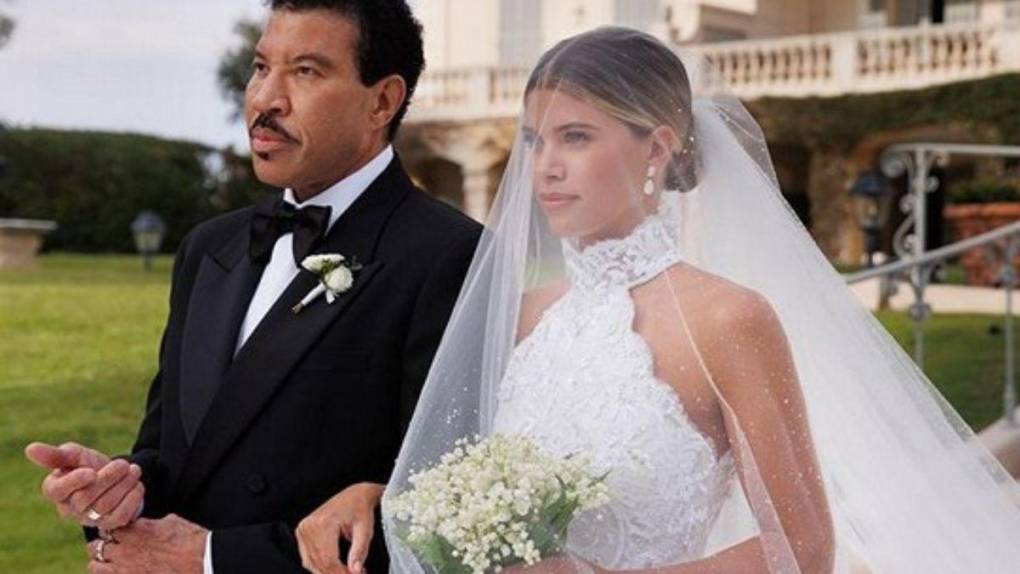 Así fue la lujosa boda de Sofia, la joven modelo hija de Lionel Richie