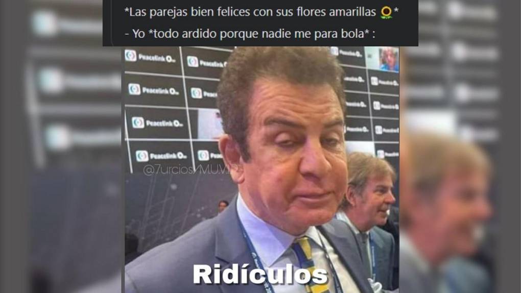 ¿No te dieron flores amarillas? Estos memes son para ti