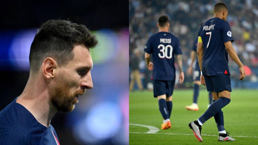 Silbidos y dura derrota en la despedida de Messi con el PSG