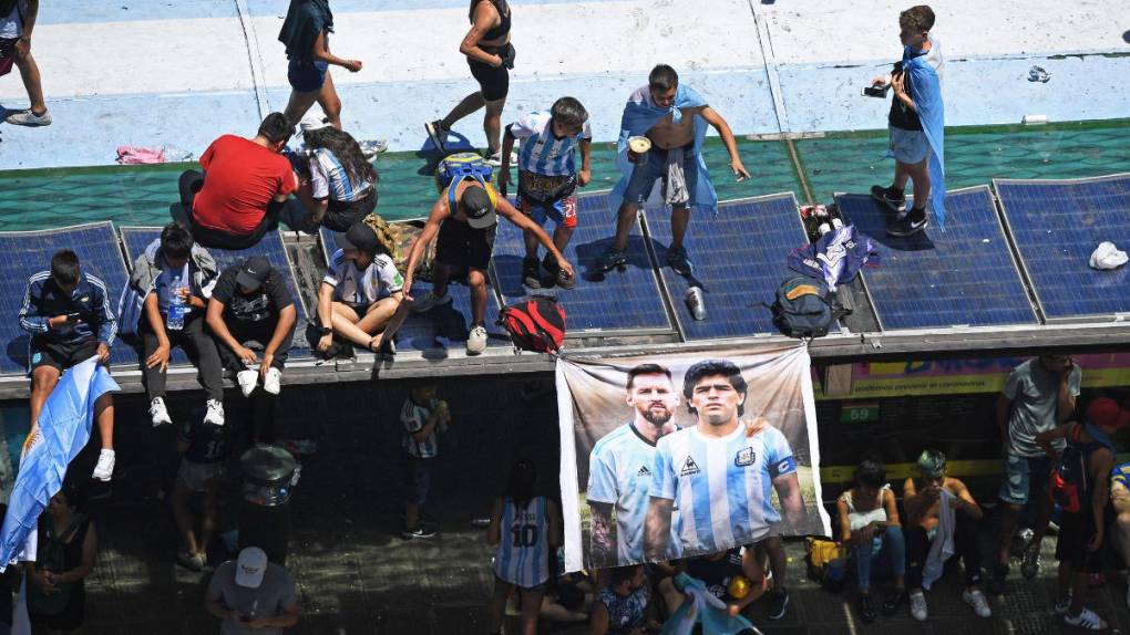 Mar albiceleste: locura total en Buenos Aires para festejar el campeonato del mundo de Argentina