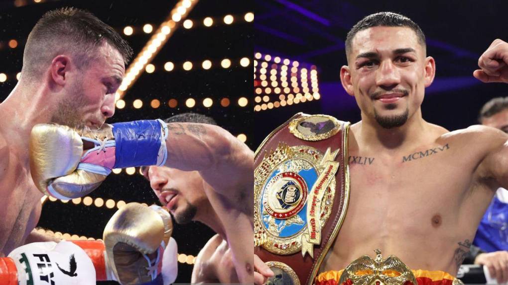 ¡Campeón mundial superligero! La victoria de Teófimo López sobre Josh Taylor en imágenes