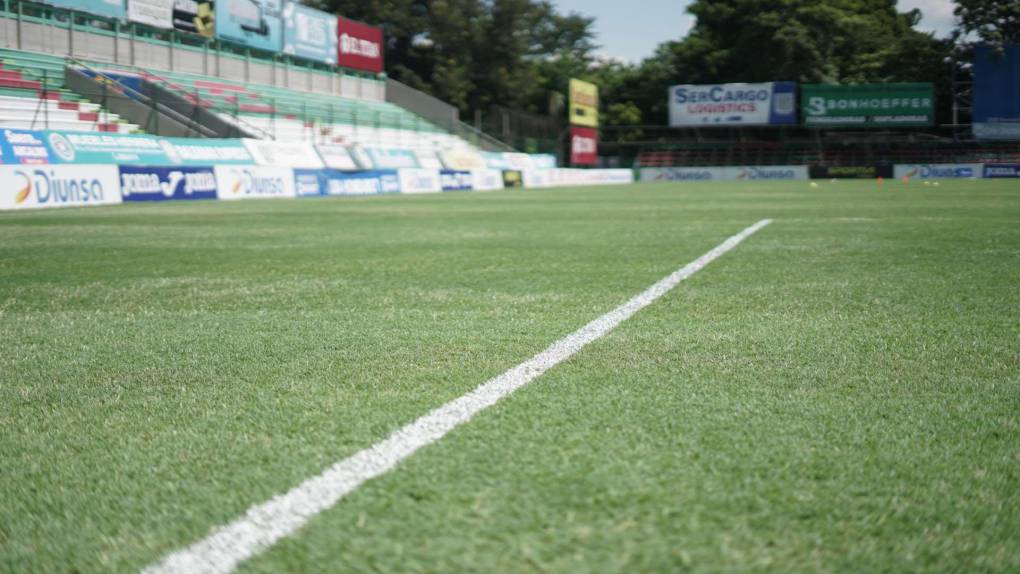 Así quedó la cancha del estadio Yankel Rosenthal tras mejoras ¡100% natural!