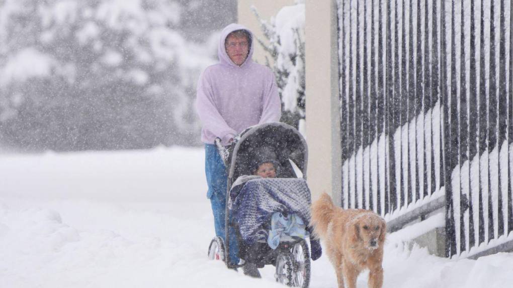 Impactantes imágenes: la poderosa tormenta invernal que azota Estados Unidos