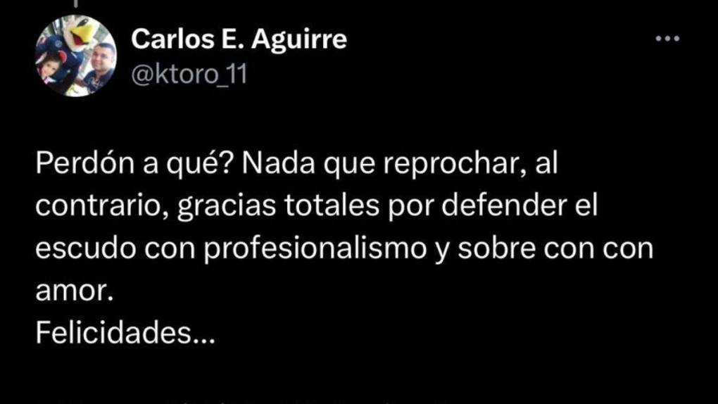 “Gracias y perdón”: Rougier se disculpa en las redes sociales tras la derrota de Motagua ante Tigres