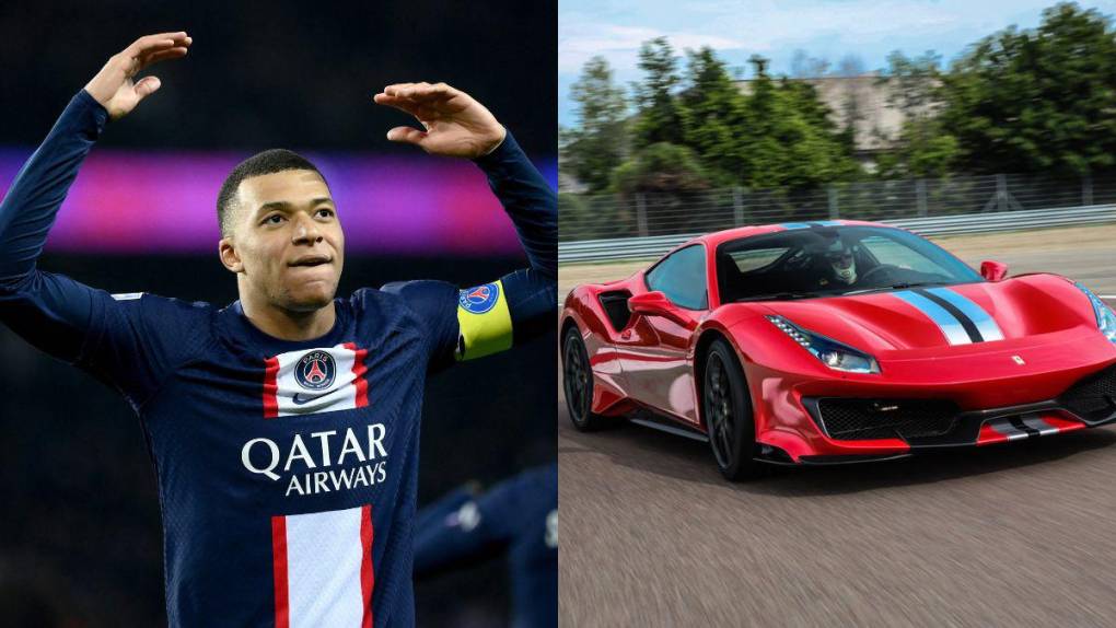 Ferrari 488 Pista: el lujoso auto que compró pero no puede usar Kylian Mbappé