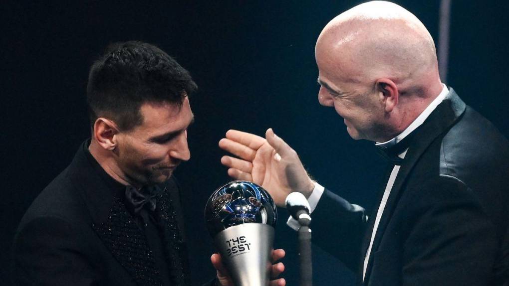 El emotivo momento en que Messi recibió el premio The Best 2022