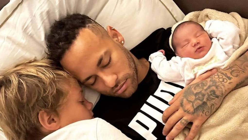 Neymar sorprende al revelar que tiene una tercera hija y es con otra mujer