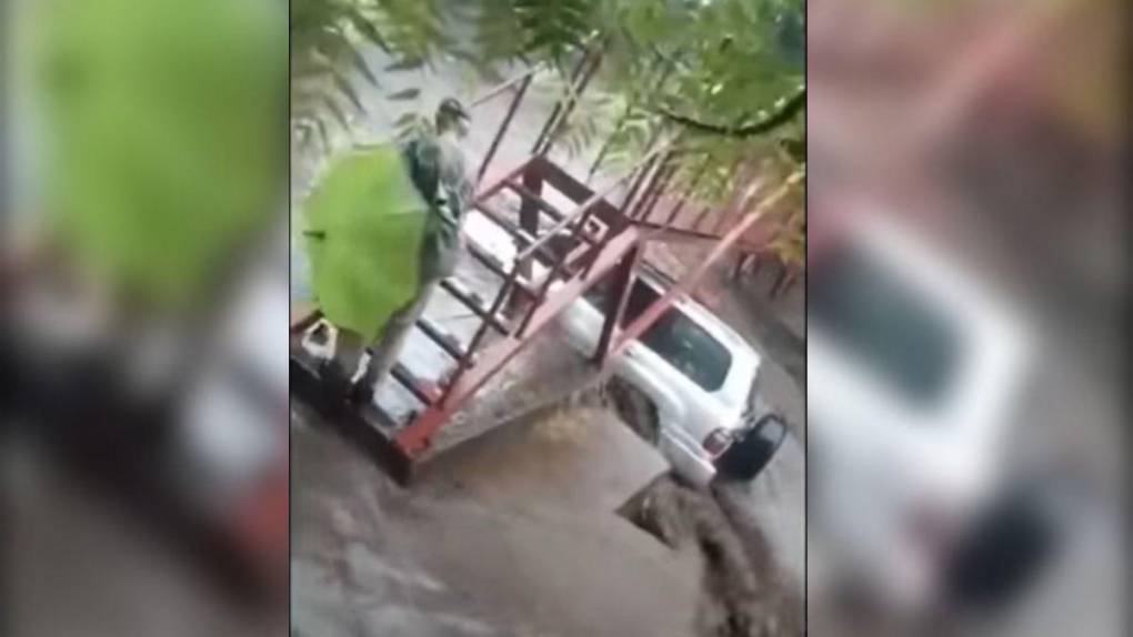 Uriel Romero, el conductor que murió arrastrado junto a su vehículo durante lluvias en Nicaragua