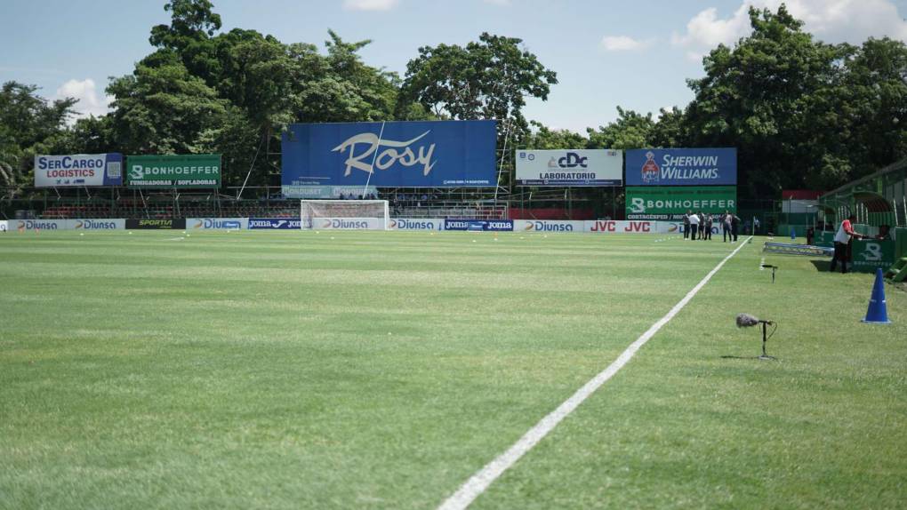 Así quedó la cancha del estadio Yankel Rosenthal tras mejoras ¡100% natural!