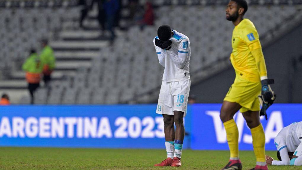 Llanto y desconsuelo: las dolorosas imágenes de la eliminación de Honduras del Mundial Sub-20