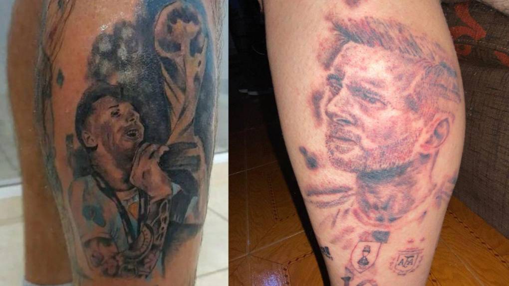 Los peores tatuajes conmemorativos de Argentina, campeón del Mundial