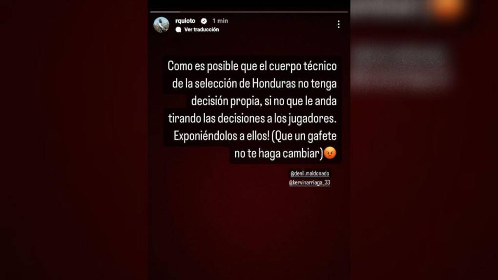 Romell Quioto explota contra Erika Williams tras polémico mensaje: “Si voy a discotecas no es con tu dinero”