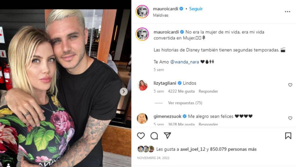 Wanda Nara revela la verdad sobre su relación con L-Gante y Mauro Icardi