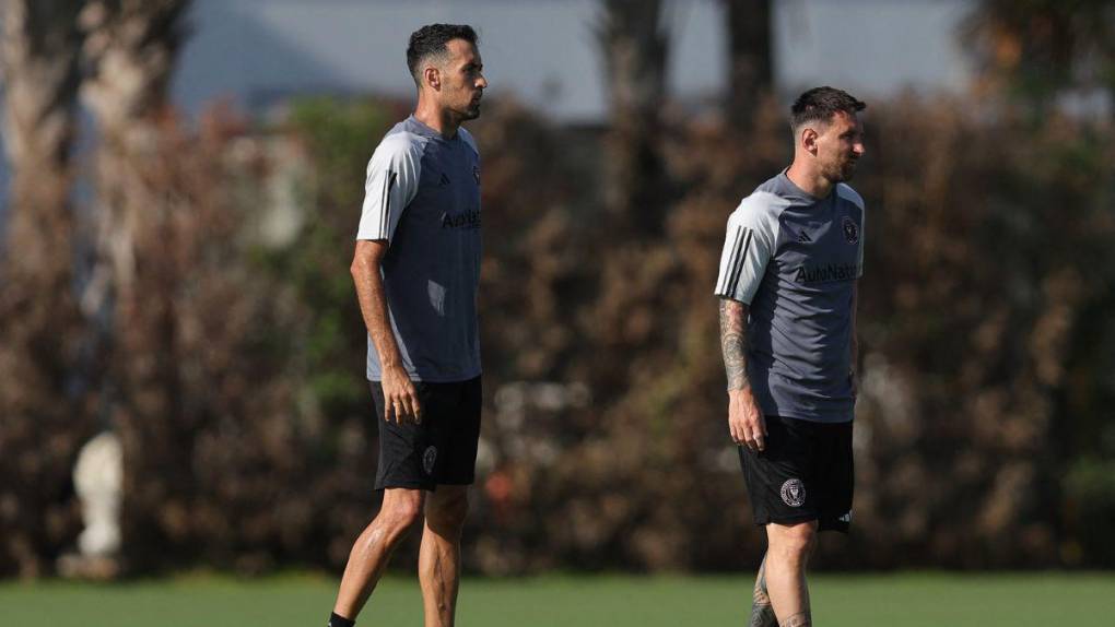 ¡Con pasillo incluido! Así fue el primer entrenamiento de Messi con el Inter Miami