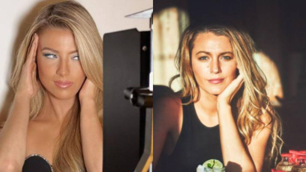 Las fotos que prueban el sorprendente parecido entre Miss Honduras y la actriz Blake Lively