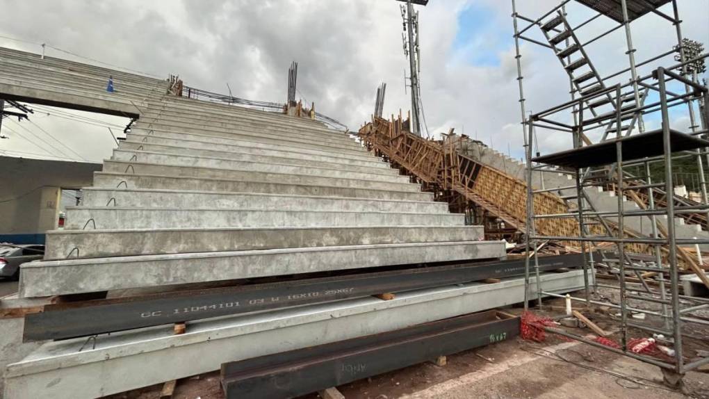 FOTOS: Así luce el Estadio Nacional con las primeras graderías instaladas ¡Hay avances!