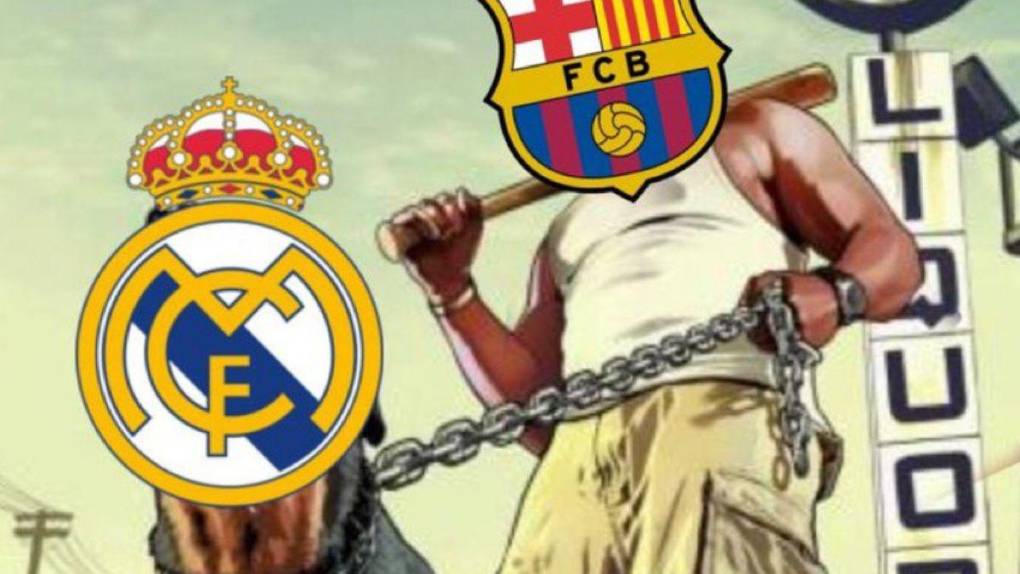 Barcelona derrota al Real Madrid y los memes no perdonan a los merengues