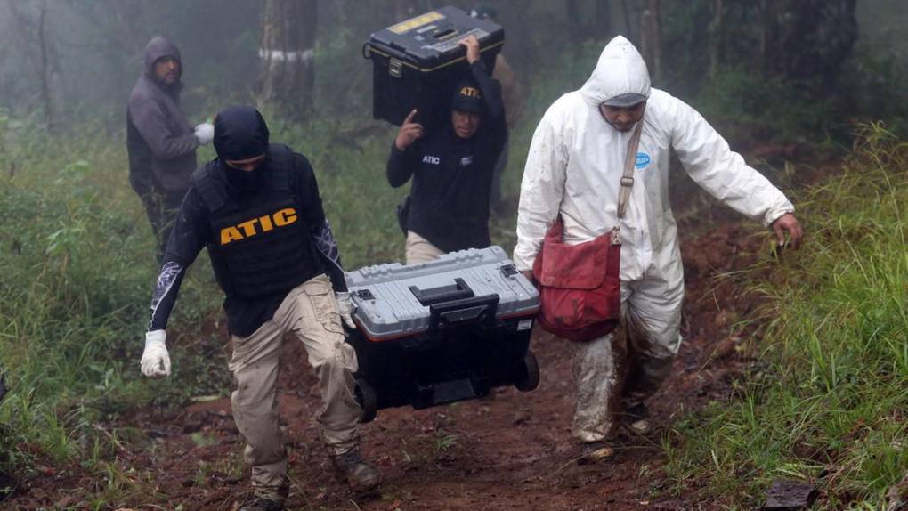 El accidente de Hilda, hermana de Juan Orlando Hernández, en imágenes