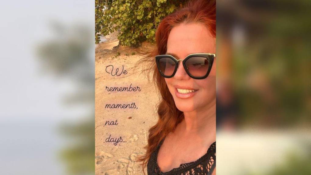 María Celeste Arrarás presume sus vacaciones en Roatán, Honduras