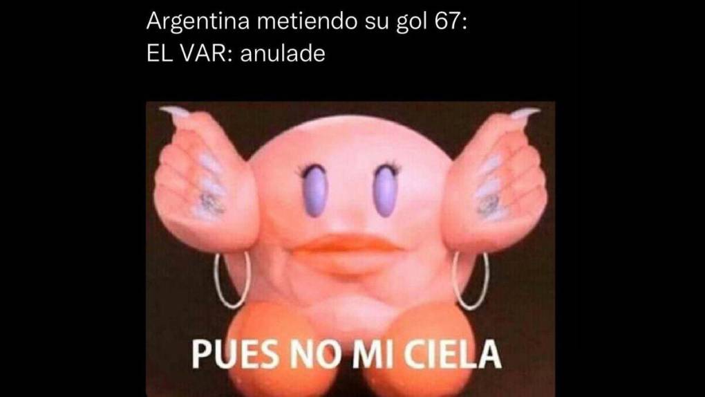 Los mejores memes del partido Argentina vs Arabia Saudita