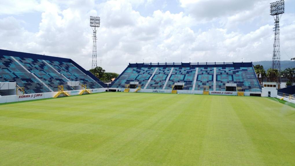 Así luce el estadio Francisco Morazán tras remodelaciones y Moncada manda advertencia