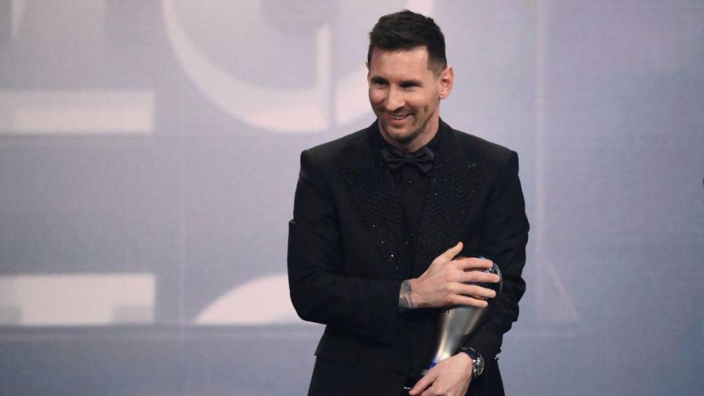 El emotivo momento en que Messi recibió el premio The Best 2022