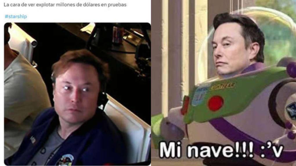 Los divertidos memes de la explosión del cohete Starship de Elon Musk