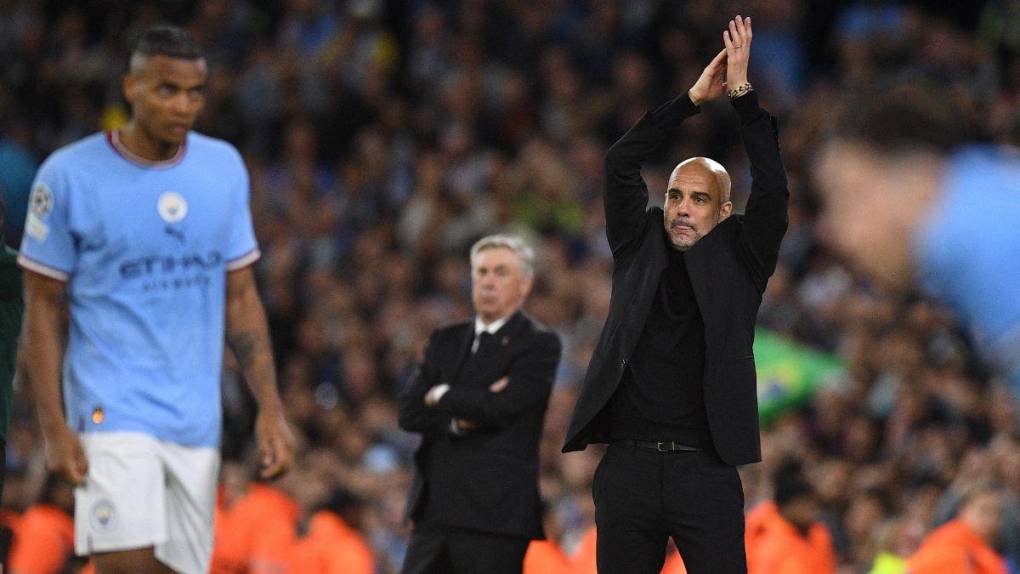 La eufórica celebración del Manchester City tras golear 4-0 al Real Madrid