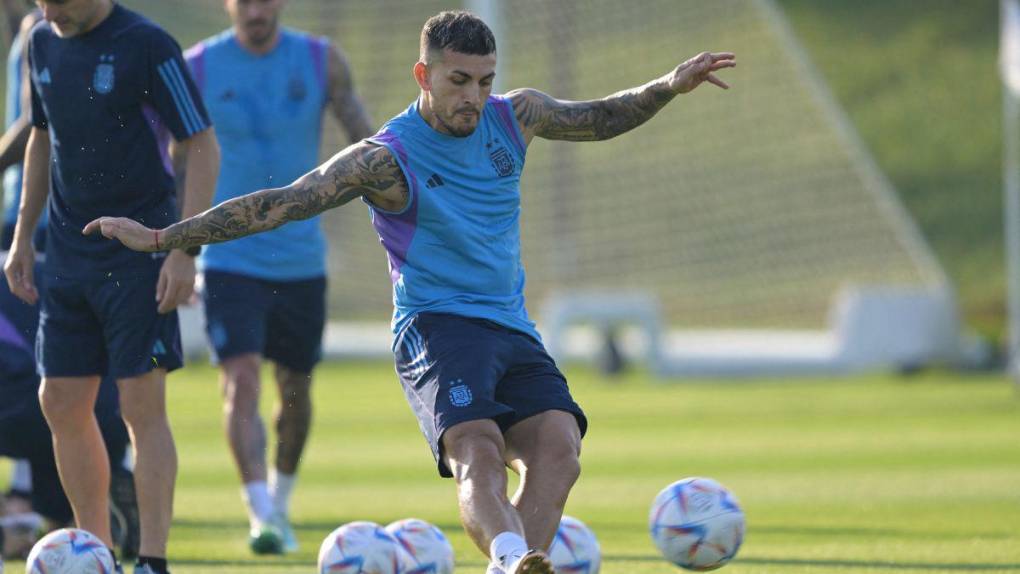 Preparando el debut: Así fue el entrenamiento de Argentina este lunes