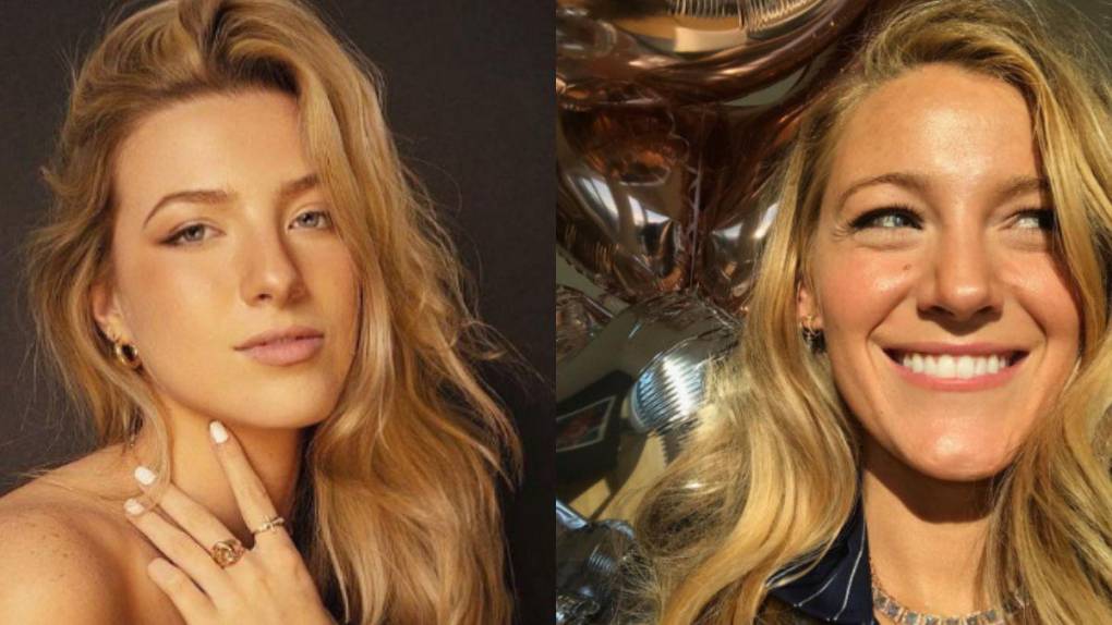 Las fotos que prueban el sorprendente parecido entre Miss Honduras y la actriz Blake Lively