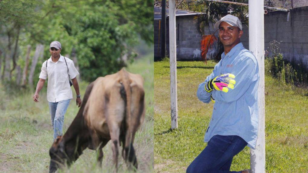 Entre el campo y el fútbol: así es la vida de Donis Escober tras su retiro con Olimpia