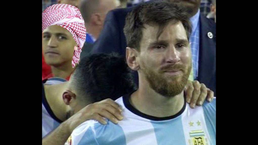 Los mejores memes del partido Argentina vs Arabia Saudita