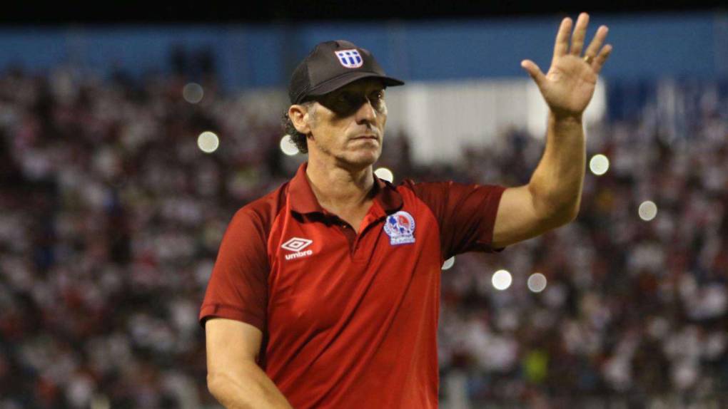 Pedro Troglio, el rey de los clásicos entre Olimpia y Motagua