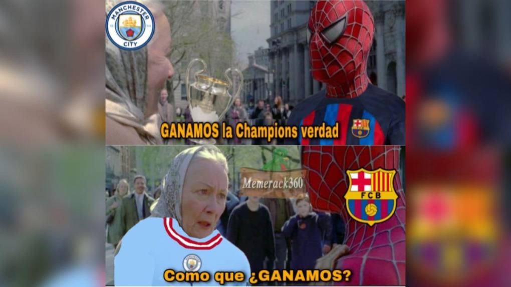 Los graciosos memes que dejó la final de la Champions League entre Inter y Manchester City