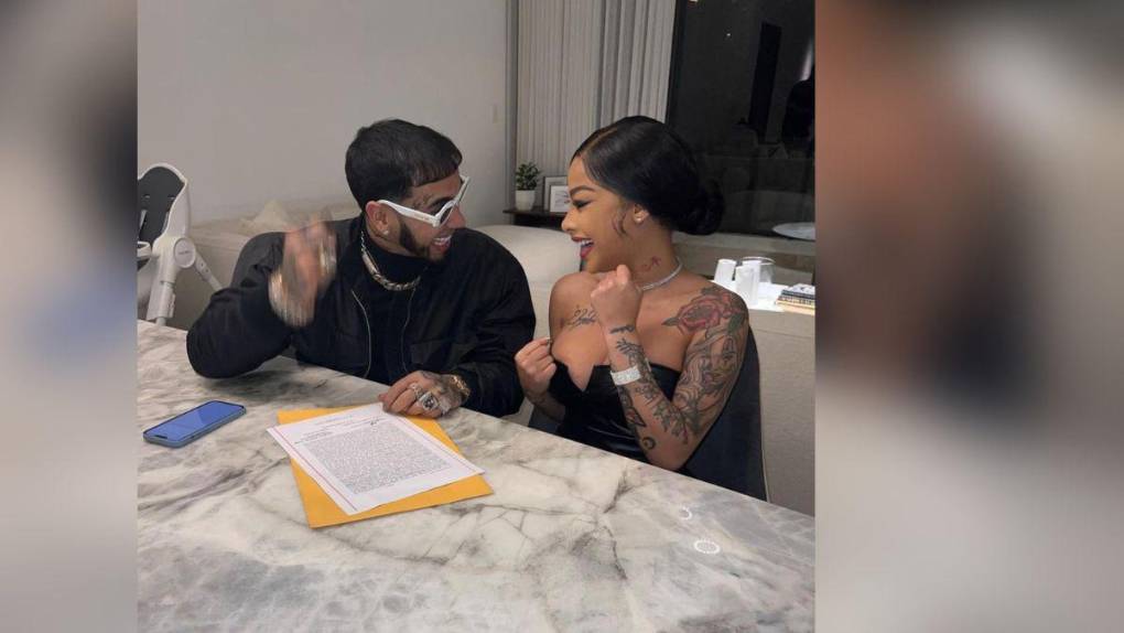 Una ex no superada, una boda falsa y un hijo fuera del matrimonio: escándalos de Anuel AA y Yailin ‘La más viral’