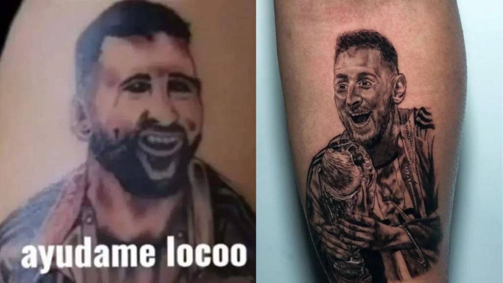 Los peores tatuajes conmemorativos de Argentina, campeón del Mundial