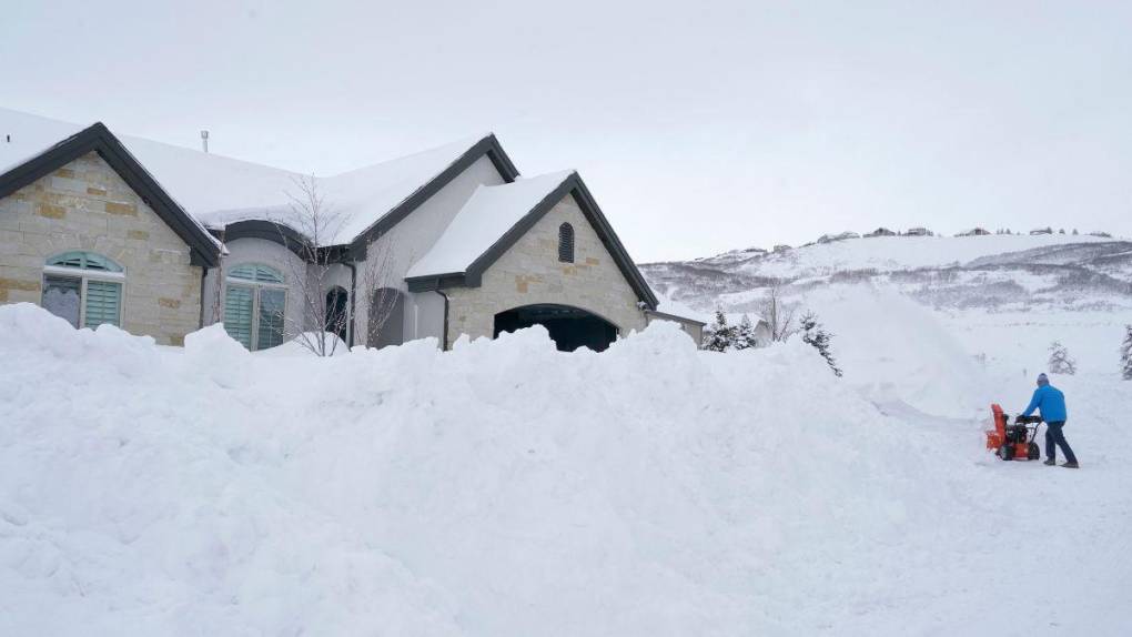 Impactantes imágenes: la poderosa tormenta invernal que azota Estados Unidos