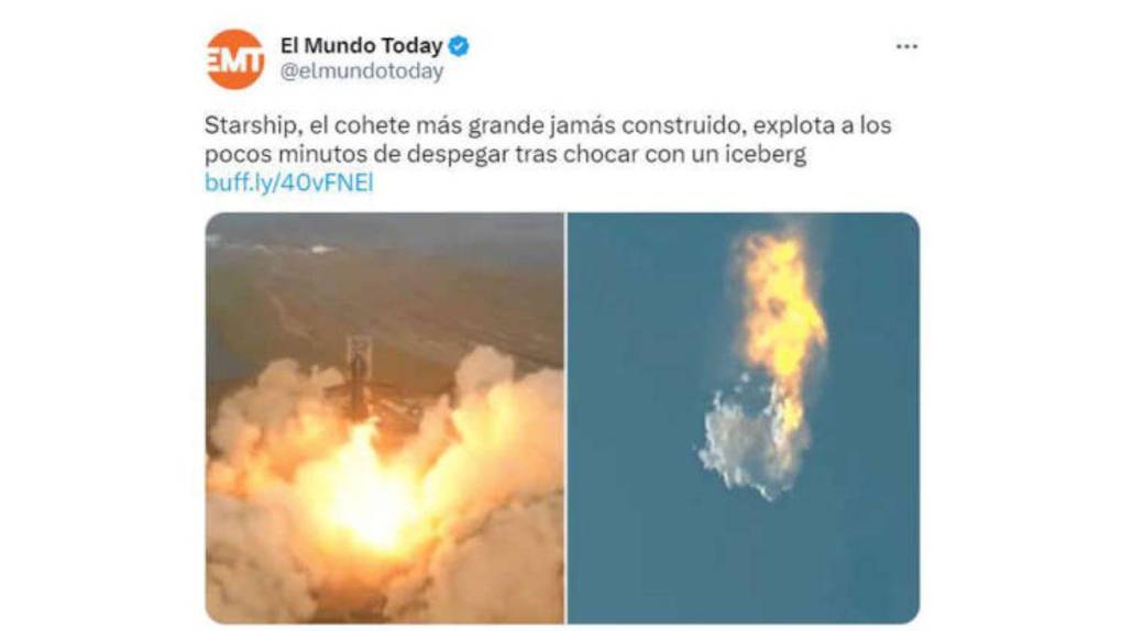 Los divertidos memes de la explosión del cohete Starship de Elon Musk