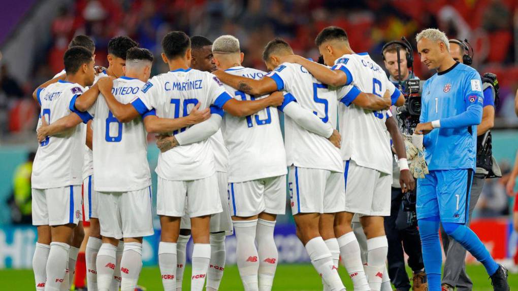 Caras largas y recital de La Roja: las imágenes de la goleada que sufrió Costa Rica ante España