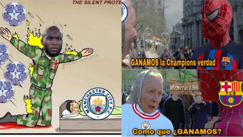 Los graciosos memes que dejó la final de la Champions League entre Inter y Manchester City