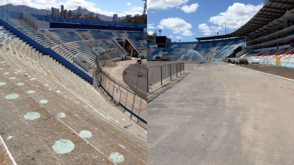 Cambio de grama, nuevas butacas y otras mejoras en el Estadio Nacional