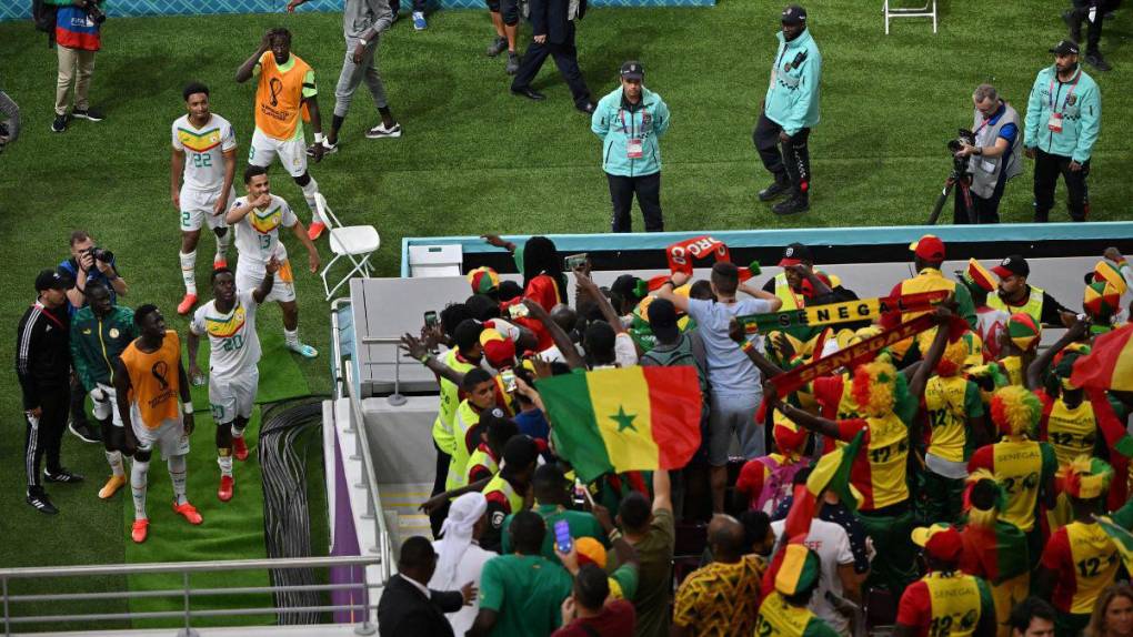 Desconsuelo tricolor y alegría senegalesa: las mejores imágenes del choque entre Senegal y Ecuador