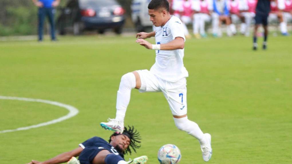 La Sub-20 de Honduras destrozó 7-1 a República Dominicana con doblete de Exón Arzú