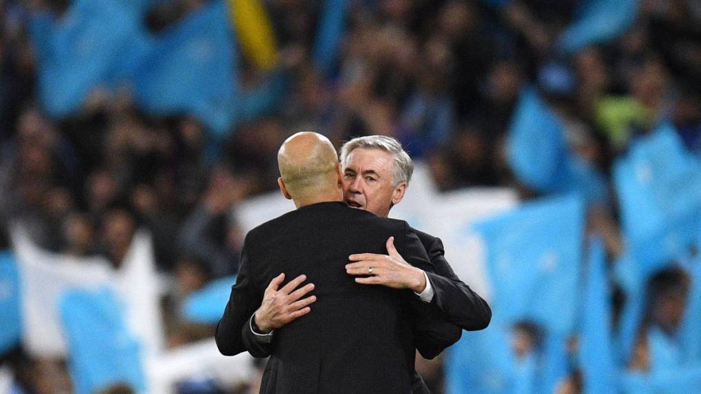 La eufórica celebración del Manchester City tras golear 4-0 al Real Madrid