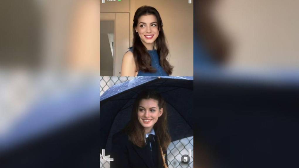 ¿Quién es la joven que sorprende con su parecido a Anne Hathaway?