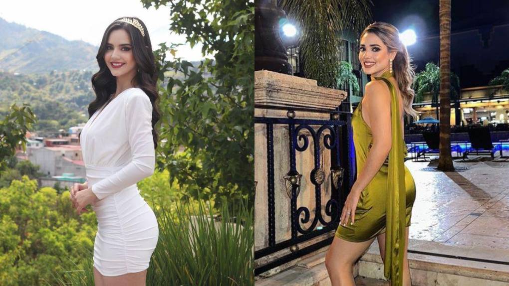 Zuheilyn Clemente y Lilian Pineda, las candidatas favoritas a coronarse Miss Honduras Universo 2023