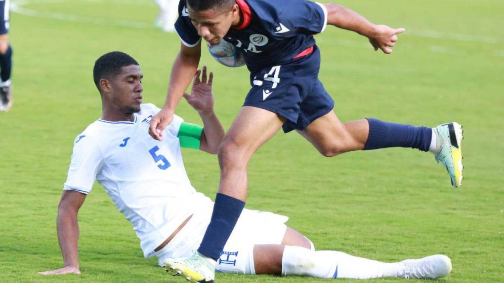 La Sub-20 de Honduras destrozó 7-1 a República Dominicana con doblete de Exón Arzú