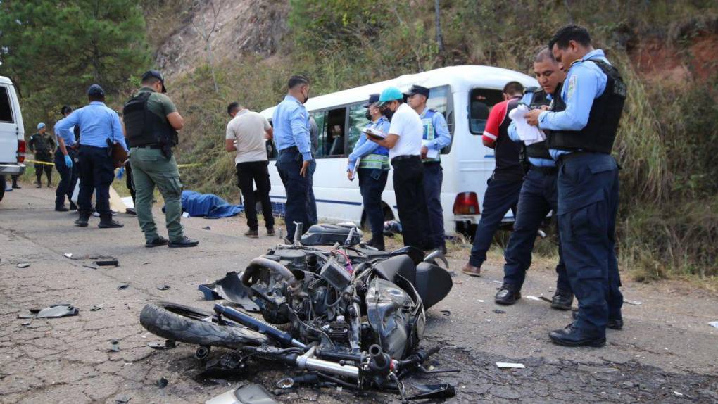 Fuerte impacto: así fue la colisión que provocó la muerte del policía Luis Mairena