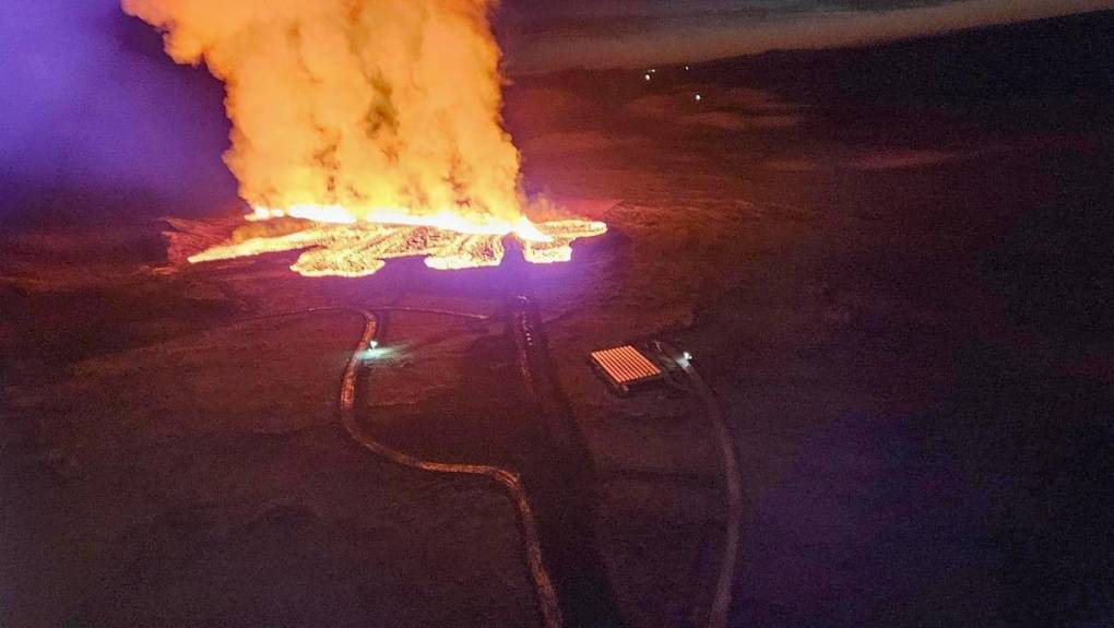 Islandia sigue siendo golpeado por las erupciones volcánicas