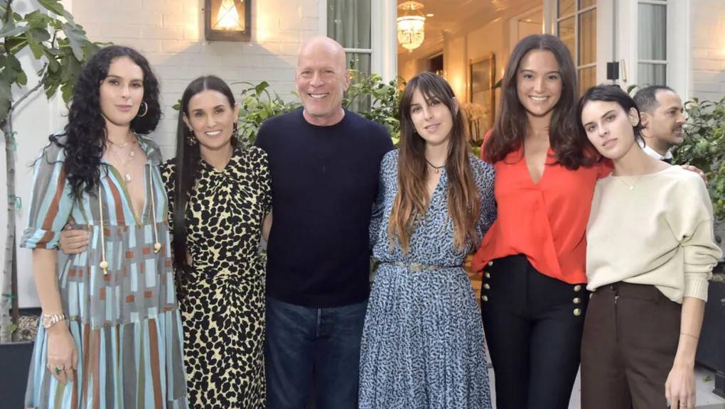 Así vive la familia de Bruce Willis tras el diagnóstico de demencia